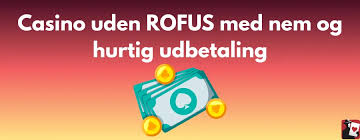 Casino Uden ROFUS Oplev Spændingen Uden Begrænsninger Casino Uden ROFUS Oplev Spændingen Uden Begrænsninger